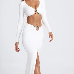 Maxi skirt & shirt set